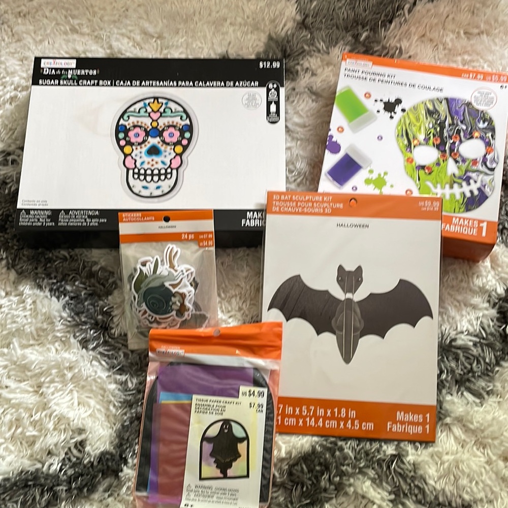 Michael’s Halloween crafting bundle.